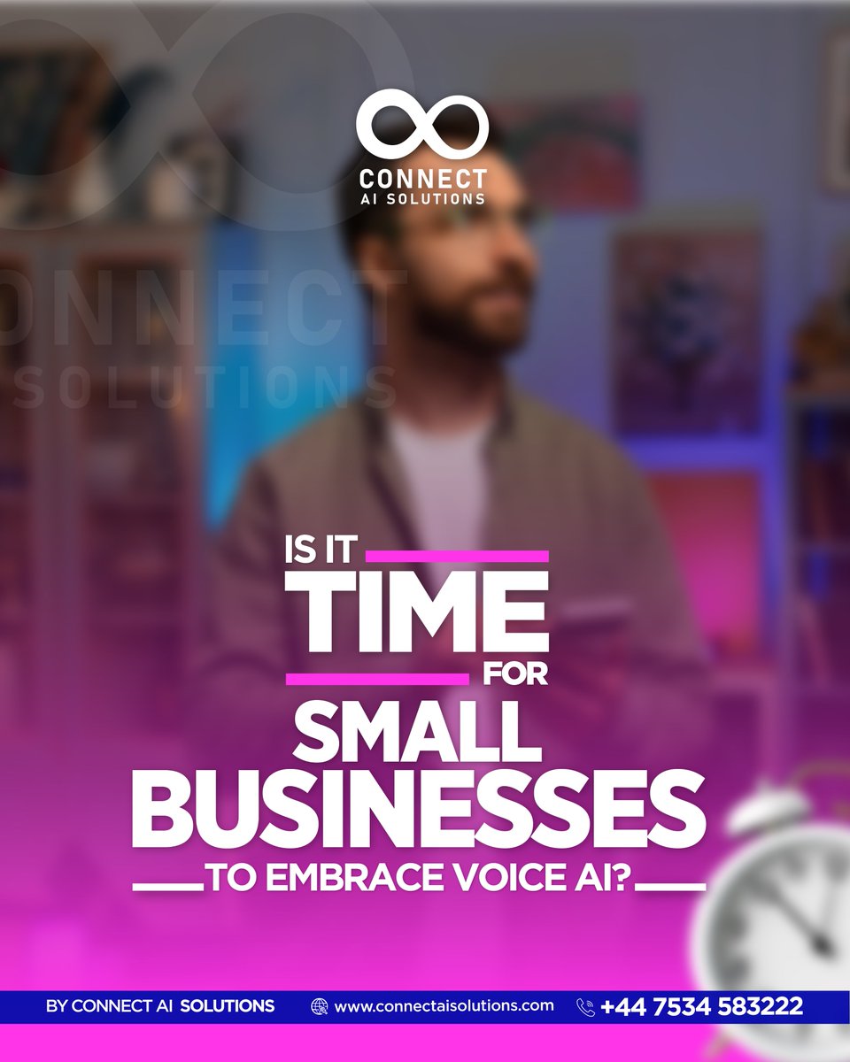 ConnectAISol1's tweet image. Small biz owners: Why type when you can SPEAK to your customers? 

- Instant customer service.
- Hands-free orders &amp;amp; bookings.
- 24/7 availability (no coffee breaks needed!).

#AIForBusiness #TechTrends2024 #GameChanger #DigitalTransformation #EntrepreneurLife #FutureIsNow