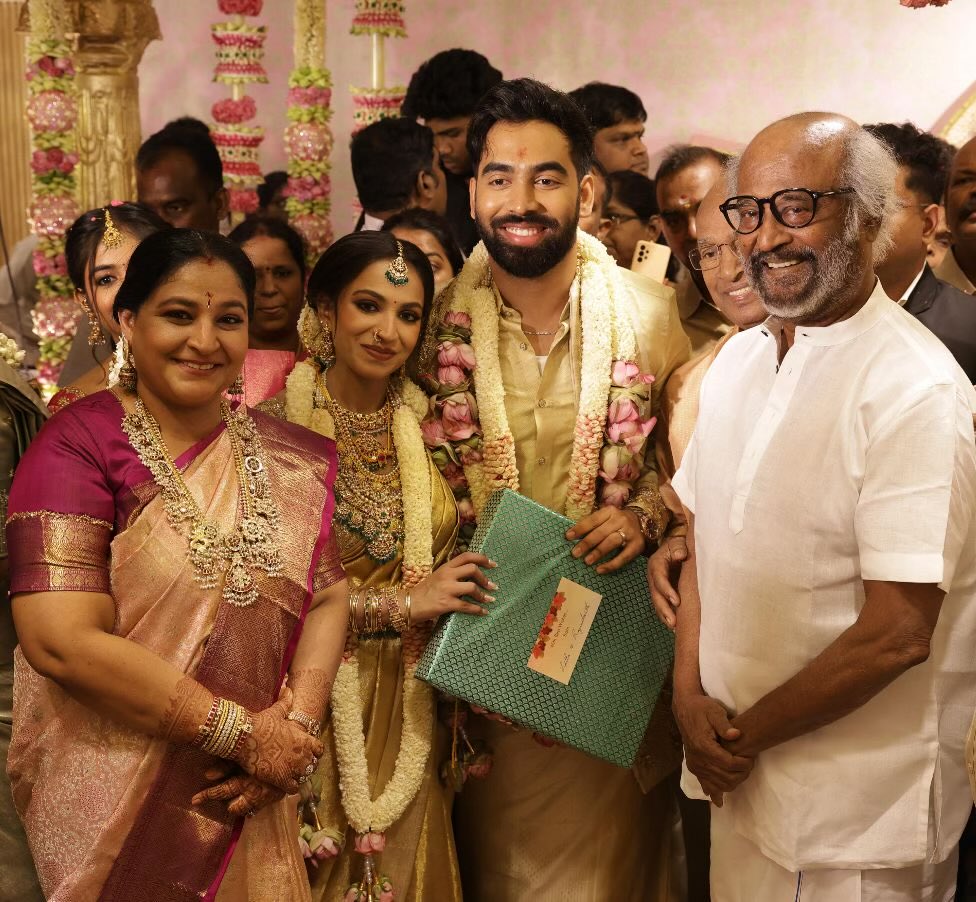 CineTimee's tweet photo. #DrIshariKGanesh Daughter #Preethaa Weds #LushvinKumar
Wedding Ceremony Stills !
#CineTimee | https://t.co/G3yaSZ1Upk