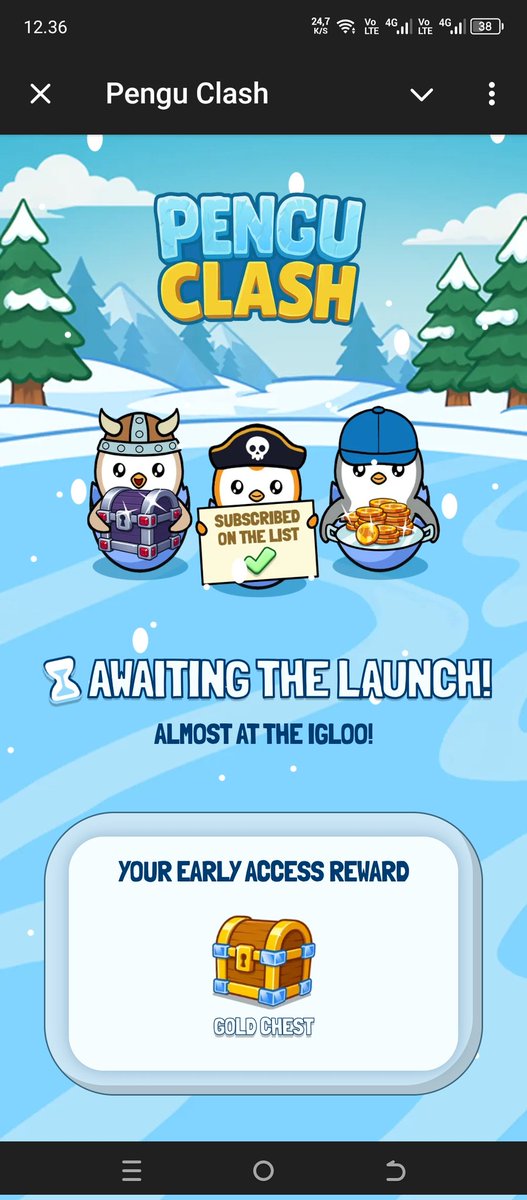 BLUMINDONESIA's tweet photo. Mirip notpixel, bedanya ini bekingan pengu🤑
https://t.co/nofgbjnyuv

@pudgypenguins
@pudgyclash
#pengu
#airdroplisting https://t.co/2PzbITwEXk