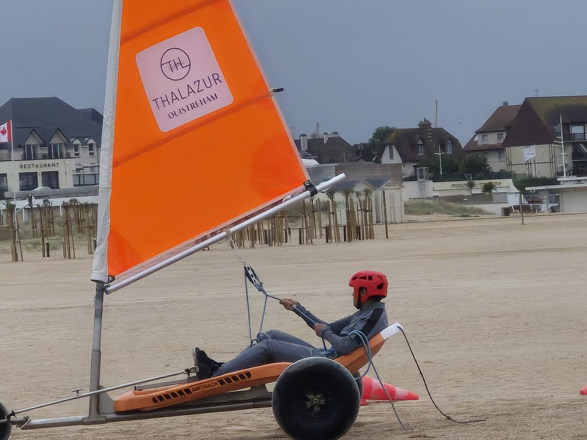 Activité char à voile à Ouistreham