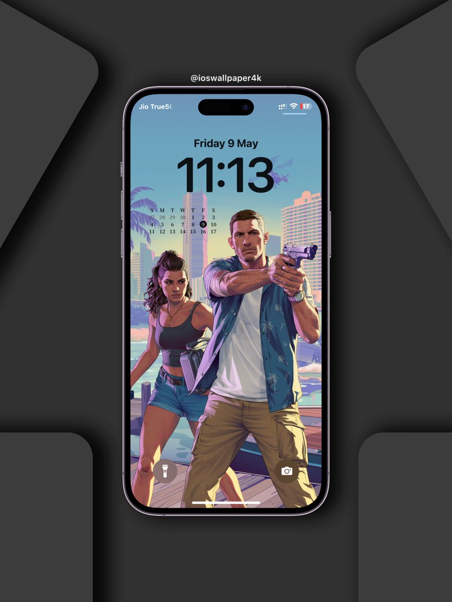 ioswallpaper4k's tweet image. 📁New GTA VI Wallpaper 🔥