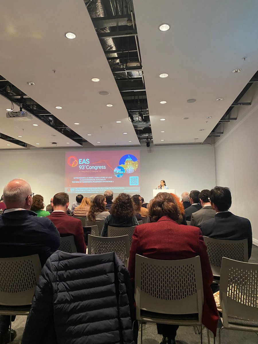 Maria Giovanna Lupo (@mariagi31609461) on Twitter photo I am 🤩 for the opportunity <a href="/society_eas/">European Atherosclerosis Society</a> gave me to present my work on the #LDLR regulation by #mitochondria at #EASCongress2025 during a session moderated by Prof Bourbon <a href="/EPHF_FH/">EPHF</a> and <a href="/FreibergerTomas/">Tomáš Freiberger</a> .
Many 🙏🙏 for the fruitful discussion! Hope you enjoyed it! <a href="/EASCongress/">EAS Congress</a> I am 🤩 for the opportunity <a href="/society_eas/">European Atherosclerosis Society</a> gave me to present my work on the #LDLR regulation by #mitochondria at #EASCongress2025 during a session moderated by Prof Bourbon <a href="/EPHF_FH/">EPHF</a> and <a href="/FreibergerTomas/">Tomáš Freiberger</a> .
Many 🙏🙏 for the fruitful discussion! Hope you enjoyed it! <a href="/EASCongress/">EAS Congress</a>