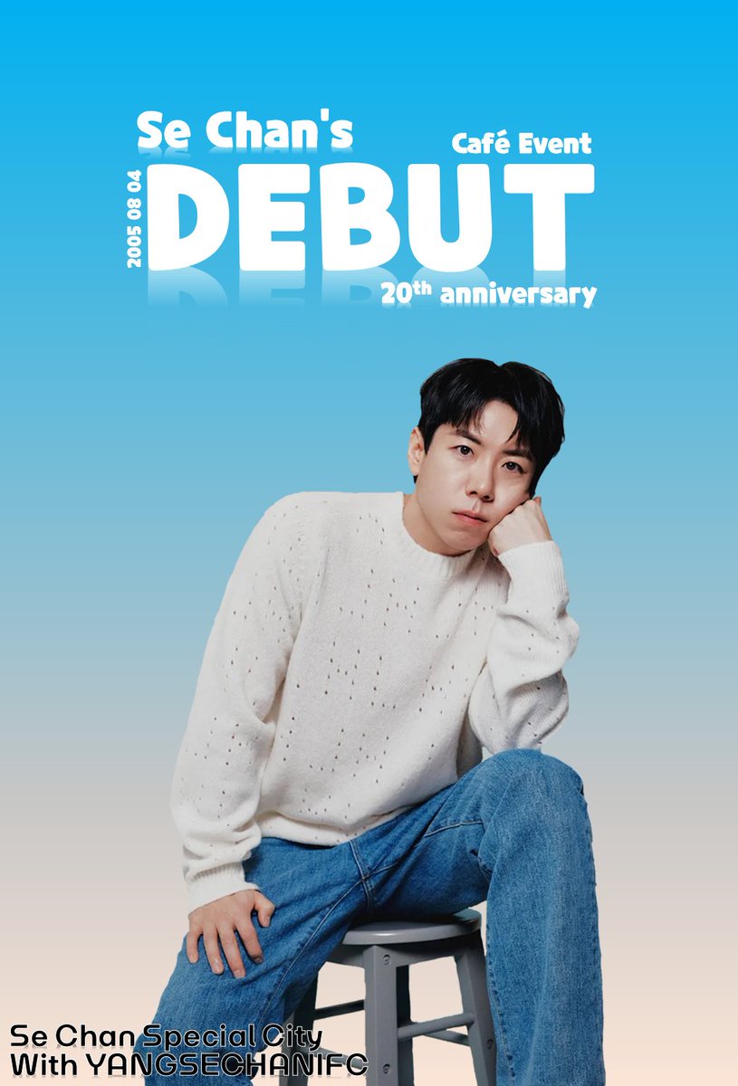 sechans_city's tweet photo. 세찬님의 데뷔 20주년을 기념하는 카페 이벤트 개최가 확정되었습니다! 👏👏

​이번 카페에서는 특전, 럭드 이벤트 등 다양한 즐길 거리가 준비될 예정입니다.

세찬님의 뜻깊은 20주년을 함께 축하할 수 있도록, 많은 관심과 참여 부탁 드립니다!

#양세찬 #데뷔20주년 #카페 https://t.co/ILcIWKUr9T