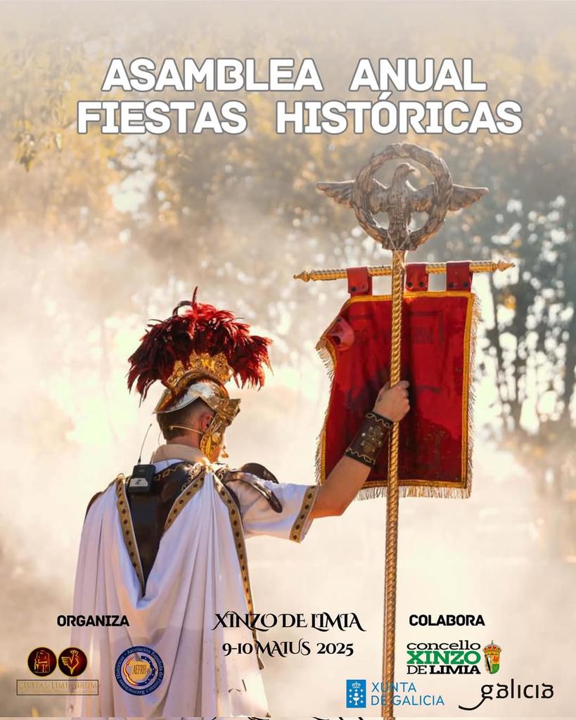 batallatapuerca's tweet image. ⚔️🛡️ La #BatalladeAtapuerca participará este fin de semana en la Asamblea Nacional de #FiestasHistóricas de la @aefrh_ que se celebrará en #XinzodeLimia #Ourense
#Galicia 🛡️⚔️
#Atapuerca #Burgos #CastillayLeón #AEFRH