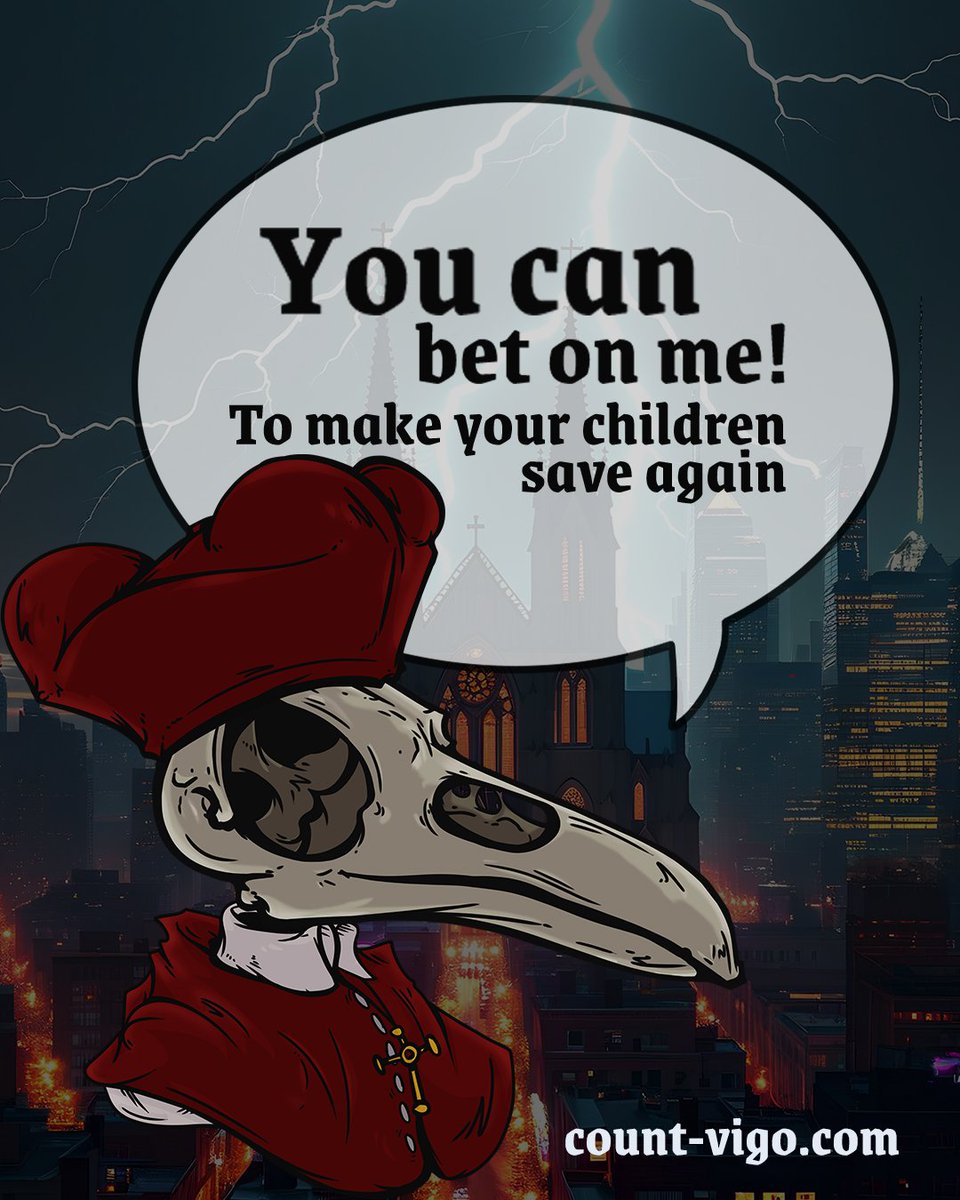 👁‍🗨 A new shepherd rises. 
But Count Vigo knows:
The wolves wore robes.

 "You can bet on me – to make your children safe again."

More: count-vigo.com 

#churchabuse #vaticanwatch #countvigo #neveragain #popeleo #pope #Conclave2025 #conclave @bild <a href="/nytimesworld/">New York Times World</a> #satire