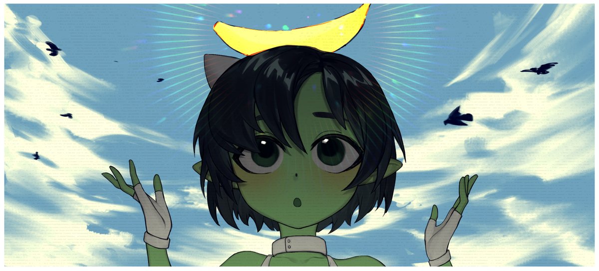 Something is happening!?👾🍌✨