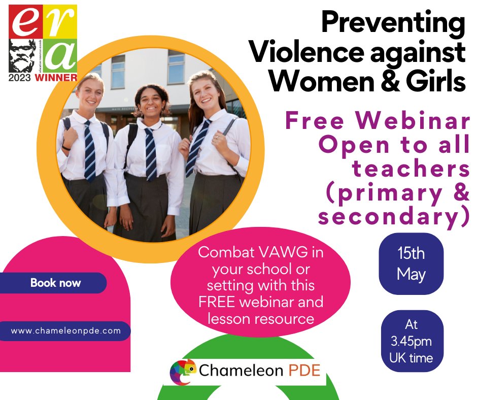 With less than a week to go we are almost at capacity for this very topical CPD session. This is part 1 of a 2 part series. Book now to secure one of the few remaining spaces. chameleonpde.com/events/156-pre…