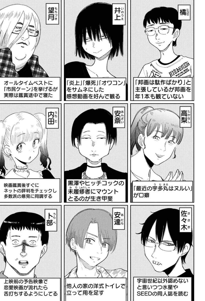 映研の個性ある面々・・・・

推し殺す🖊️
https://t.co/fLLiAbKwAO 