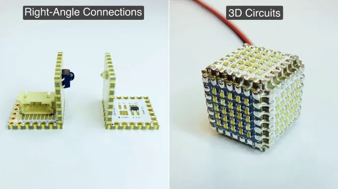 dfrobotcn's tweet image. Tired of messy breadboards and jumper wire tangles? Meet Stamp, the modular PCB system that transforms prototyping with tiny SMD parts into a clean, intuitive, toy-brick-style build! 
🤖For more details: kickstarter.com/projects/sciot…
#electronics #prototyping #SMD