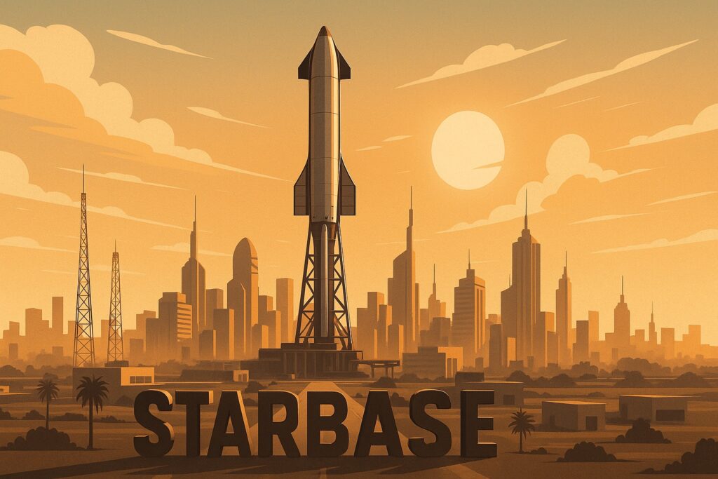 Elon Musk’s Bold New Vision: "Starbase" – The First Private Techno-City in America SoulAsk | Unlock your Mind and Soul | Believe Beyond the Visible - soulask.com/elon-musks-bol…