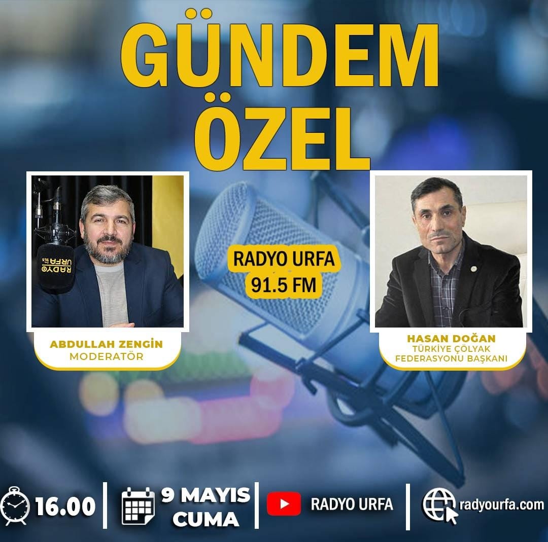 RADYO URFA | FM 91.5 (@radyourfa) on Twitter photo GÜNDEM ÖZEL
Gündem Özelin konuğu, Türkiye Çölyak Federasyonu Başkanı Hasan DOĞAN...
"Dünya Çölyak Günü" münasebetiyle bu farkındalığın ele alınacağı program
Saat 16.00'da
Radyonuz Radyo Urfa'da
<a href="/Abdullahzengi63/">Abdullah Zengin</a>
<a href="/seyfettingundu/">Seyfettin GÜNDÜZ</a>
<a href="/saglikbakanligi/">T.C. Sağlık Bakanlığı</a> GÜNDEM ÖZEL
Gündem Özelin konuğu, Türkiye Çölyak Federasyonu Başkanı Hasan DOĞAN...
"Dünya Çölyak Günü" münasebetiyle bu farkındalığın ele alınacağı program
Saat 16.00'da
Radyonuz Radyo Urfa'da
<a href="/Abdullahzengi63/">Abdullah Zengin</a>
<a href="/seyfettingundu/">Seyfettin GÜNDÜZ</a>
<a href="/saglikbakanligi/">T.C. Sağlık Bakanlığı</a>