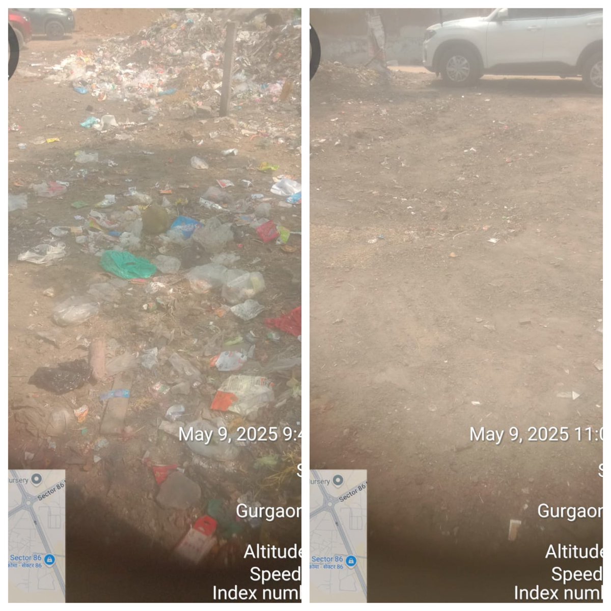 MCManesar's tweet photo. Let's do our part!
Cleaning is our duty, not just a task.
Let's keep our surroundings clean and beautiful. Don't litter waste, dispose of it properly. Every small action counts!
#CleanlinessIsKey #DontLitter #SwachhManessr https://t.co/lNWErCcrw4