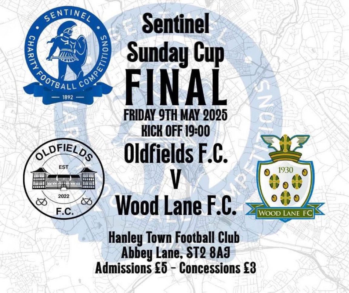 Wood Lane Cricket Club (@woodlanecc) on Twitter photo Good luck to <a href="/woodlanefc_/">Wood Lane FC</a> tonight in the <a href="/Sotlive/">StokeonTrentLive</a> Sunday Cup Final โฝ๏ธ๐๐ขโช๏ธ Good luck to <a href="/woodlanefc_/">Wood Lane FC</a> tonight in the <a href="/Sotlive/">StokeonTrentLive</a> Sunday Cup Final โฝ๏ธ๐๐ขโช๏ธ