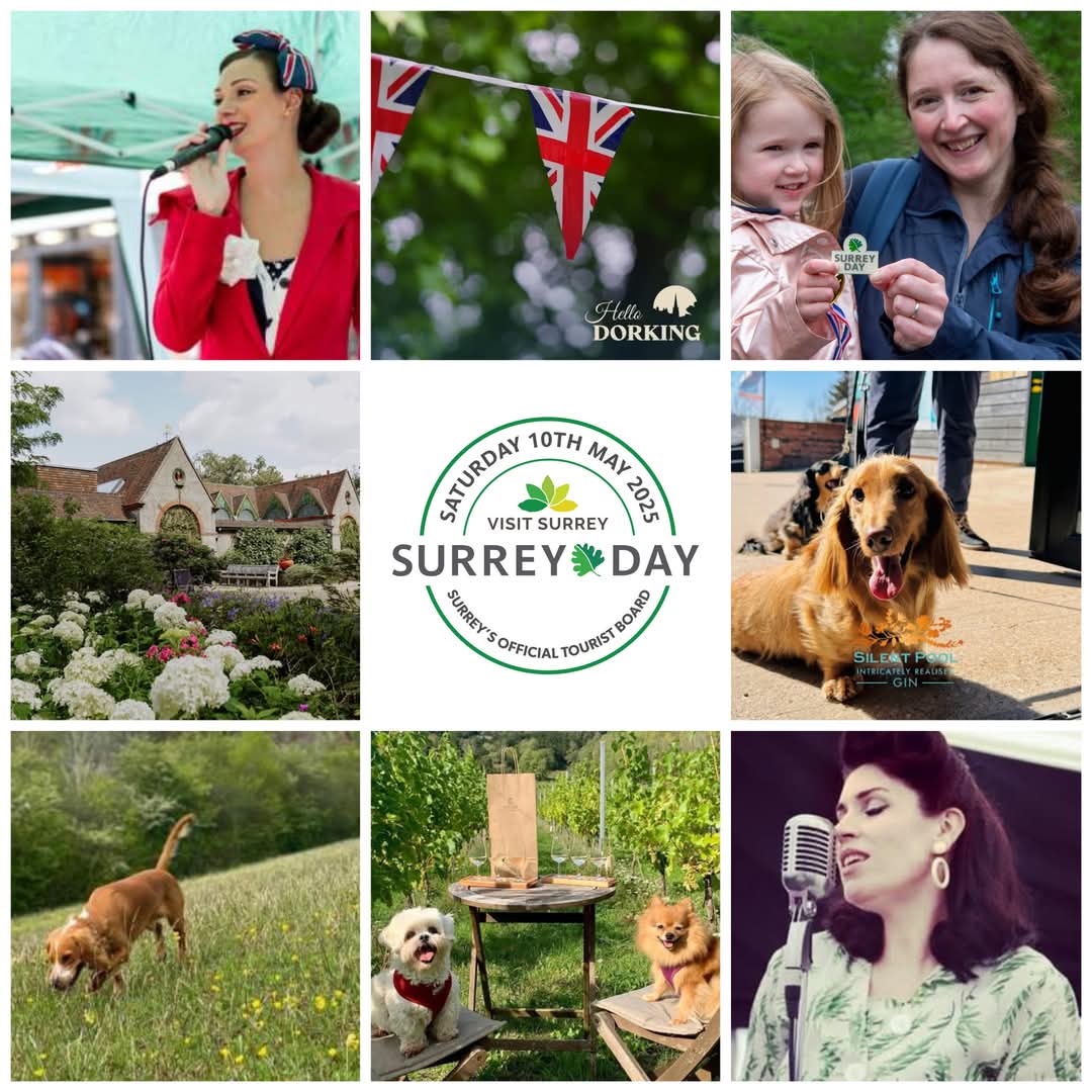 Visit Surrey (@visitsurrey) on Twitter photo Tomorrow! š
The annual celebration of all that is great about our county, #SurreyDay is set to return for the seventh year on Saturday May 10: visitsurrey.com/whats-on/surre⦠š„³
<a href="/BBCSurrey/">BBC Surrey</a> <a href="/SLieutenancy/">Surrey Lieutenancy</a> <a href="/SurreyDayUK/">SurreyDay š</a> Tomorrow! š
The annual celebration of all that is great about our county, #SurreyDay is set to return for the seventh year on Saturday May 10: visitsurrey.com/whats-on/surre⦠š„³
<a href="/BBCSurrey/">BBC Surrey</a> <a href="/SLieutenancy/">Surrey Lieutenancy</a> <a href="/SurreyDayUK/">SurreyDay š</a>
