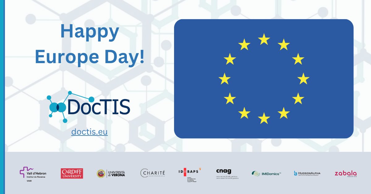 DoctisEU's tweet image. 🇪🇺 Celebrating #EuropeDay!

🤝 Today marks the 75th anniversary of the Schuman Declaration, a step towards a united Europe.

🧬 In that same spirit, #DocTISProject unites research centres from 5 countries to improve treatments for 6 #IMDS.

🔗 Learn more: doctis.eu