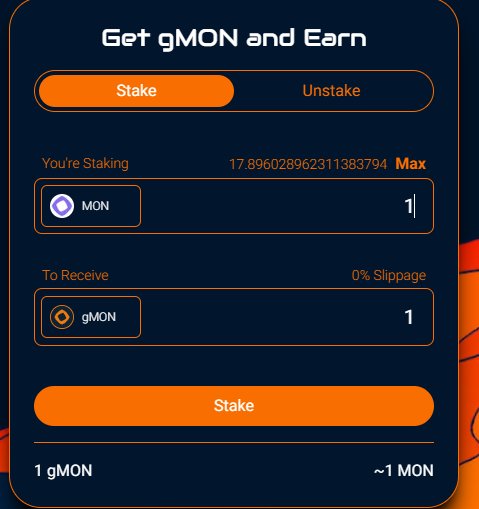 xkt_Krishna's tweet photo. Monad #Post01
🚀 Magma Testnet on Monad: Quick Guide
✅ Open: https://t.co/rItvTJazOg
✅ Connect Wallet
✅ Stake MON → Get gMON
✅ Earn Points + Airdrop Potential
✅ DONE
#Monad #Magma https://t.co/hEiYqsquJ0
