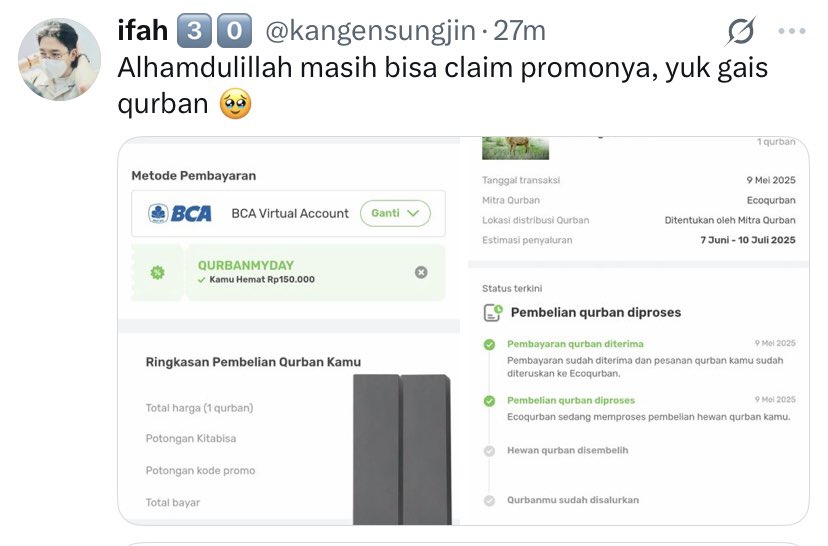 Kitabisa - Aplikasi Warga Bantu Warga tweet media