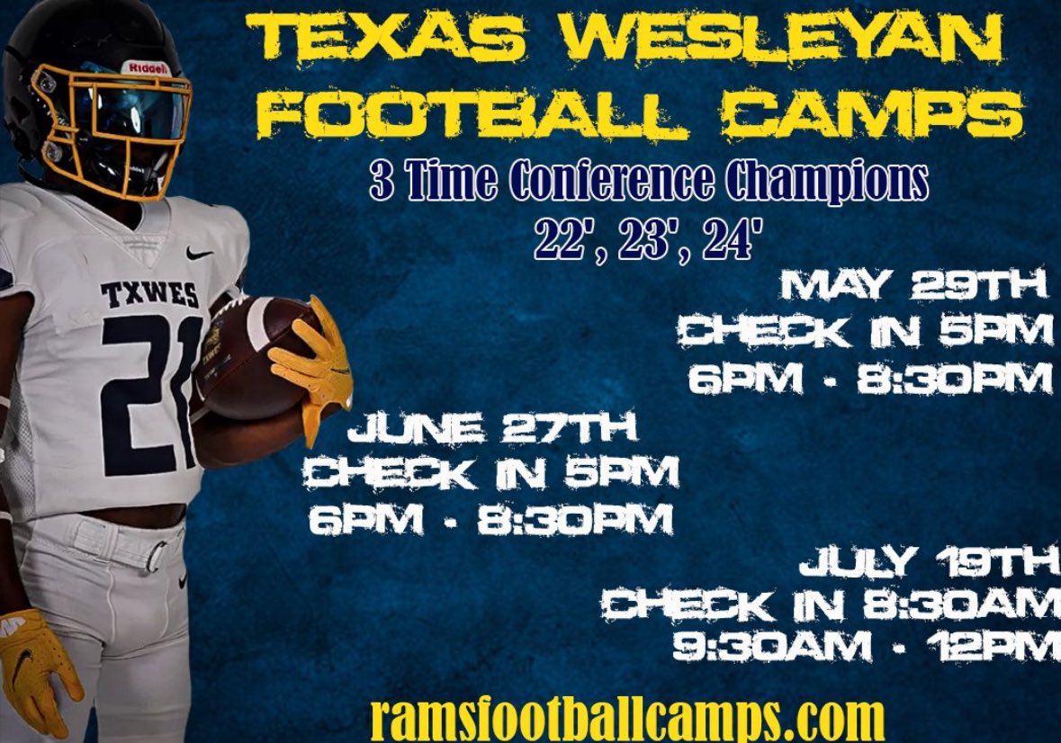 Tayden.Luper (@luper_tayden_) on Twitter photo Thank you <a href="/Coach_RGlover/">Ryan Glover</a> for the camp invite! #Stayblessed #inthelupe #doitall
<a href="/LuperJoel/">Loop</a>
<a href="/Coach_DRhodes/">Dale Rhodes</a>
<a href="/Coach_Wallis/">Todd Wallis</a>
<a href="/Coach_WilsonDHS/">Bryan Wilson</a>
<a href="/WBWhitson/">Brent Whitson</a>
<a href="/Recruit_Denison/">Denison HS Yellow Jackets Football Recruiting</a> Thank you <a href="/Coach_RGlover/">Ryan Glover</a> for the camp invite! #Stayblessed #inthelupe #doitall
<a href="/LuperJoel/">Loop</a>
<a href="/Coach_DRhodes/">Dale Rhodes</a>
<a href="/Coach_Wallis/">Todd Wallis</a>
<a href="/Coach_WilsonDHS/">Bryan Wilson</a>
<a href="/WBWhitson/">Brent Whitson</a>
<a href="/Recruit_Denison/">Denison HS Yellow Jackets Football Recruiting</a>