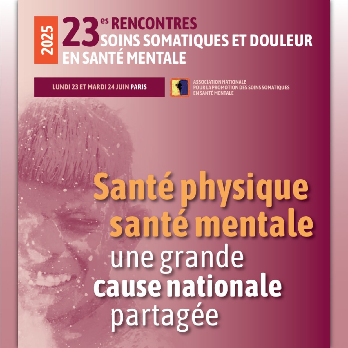 Céapsy Île-de-France (@ceapsy_idf) on Twitter photo 🧠📢23e Rencontres "Soins somatiques et douleur en #santémentale" de l'<a href="/ANP3SM/">ANP3SM</a>
sur le thème : "Santé physique, santé mentale, une grande cause nationale partagée"
📆Lun 23 & mar 24 juin, Paris
▶️ow.ly/Y3TI50Vnhr3
<a href="/GhuParis/">GHU Paris Psy-Neuro</a> <a href="/SFSPasso/">Société Française de Santé Publique</a> @ascodocpsy #troublespsychiques 🧠📢23e Rencontres "Soins somatiques et douleur en #santémentale" de l'<a href="/ANP3SM/">ANP3SM</a>
sur le thème : "Santé physique, santé mentale, une grande cause nationale partagée"
📆Lun 23 & mar 24 juin, Paris
▶️ow.ly/Y3TI50Vnhr3
<a href="/GhuParis/">GHU Paris Psy-Neuro</a> <a href="/SFSPasso/">Société Française de Santé Publique</a> @ascodocpsy #troublespsychiques