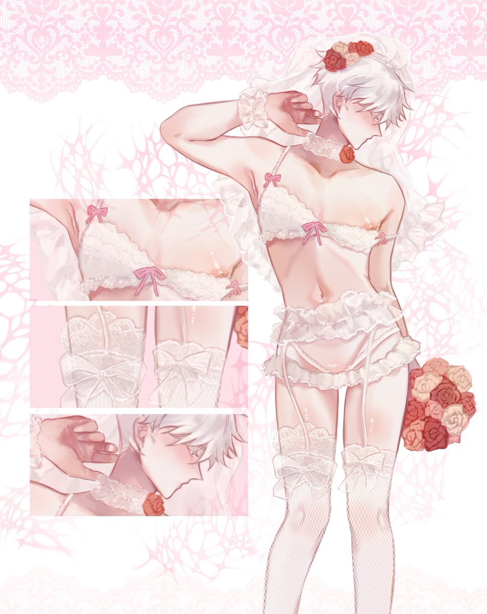 hey bro you should totally try out wedding lingerie it's going to be funny