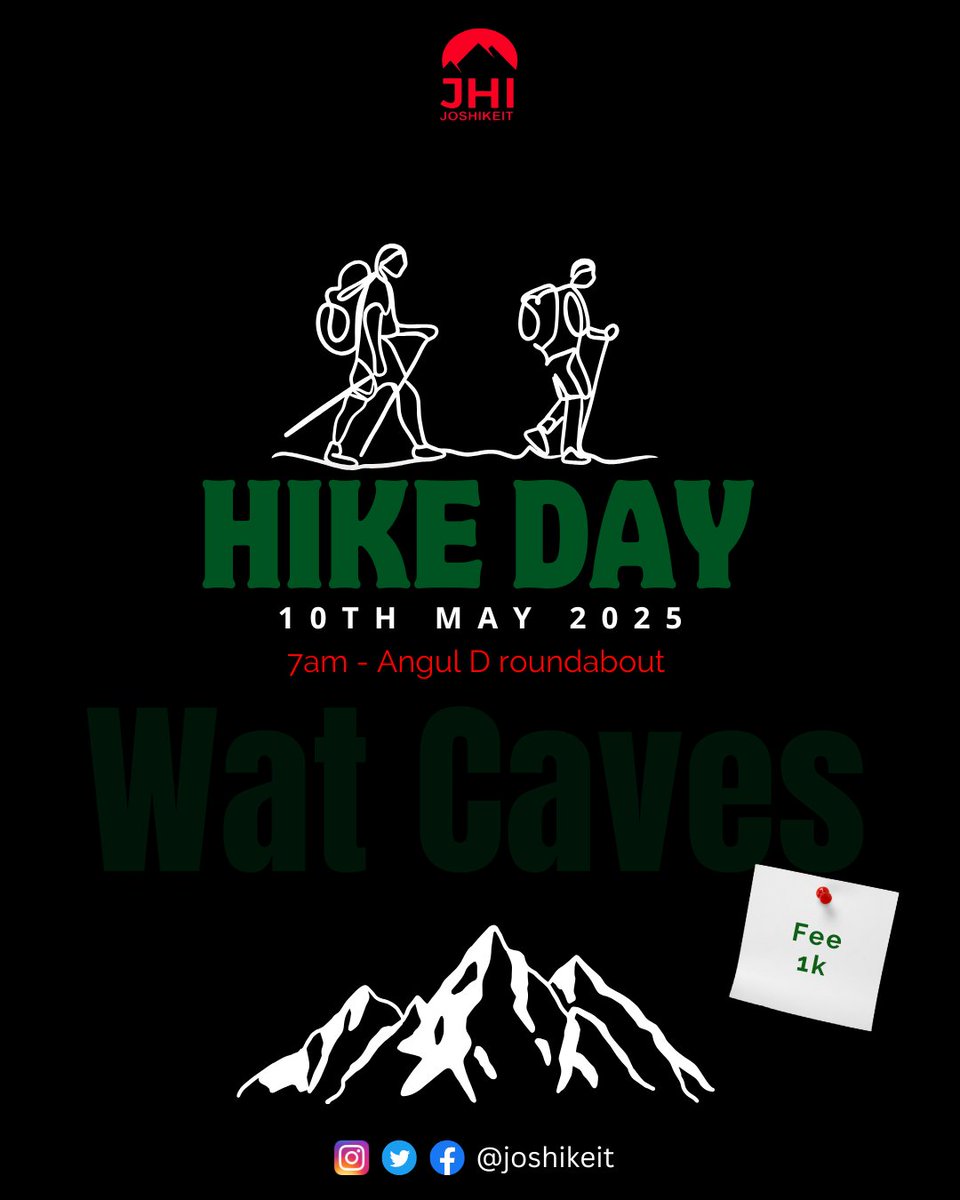 joshikeit's tweet image. We have a hike tomorrow ... join us!