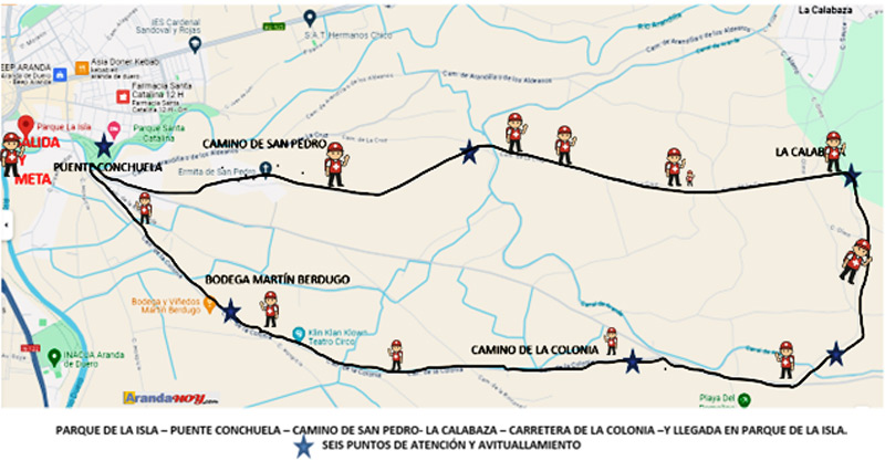 ArandaHOYcom's tweet photo. 🏃‍♀️🚴‍♂️ Este domingo 11 de mayo, Aranda se moviliza con la 34ª Marcha Solidaria de Cruz Roja
✅ 13 km andando, corriendo o en bici
🕘 Salidas desde el Parque de la Isla
🎟 Dorsales: 5 €
👉 Apoya los proyectos solidarios en la comarca
#MarchaSolidaria #ArandaDeDuero https://t.co/MuajZDU3Pv