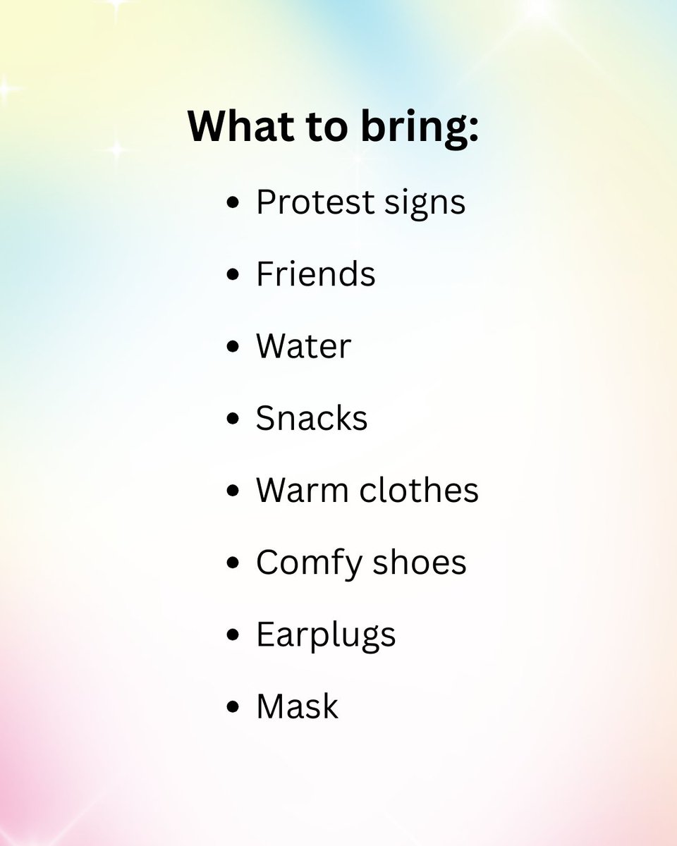 See you at Parliament tomorrow!