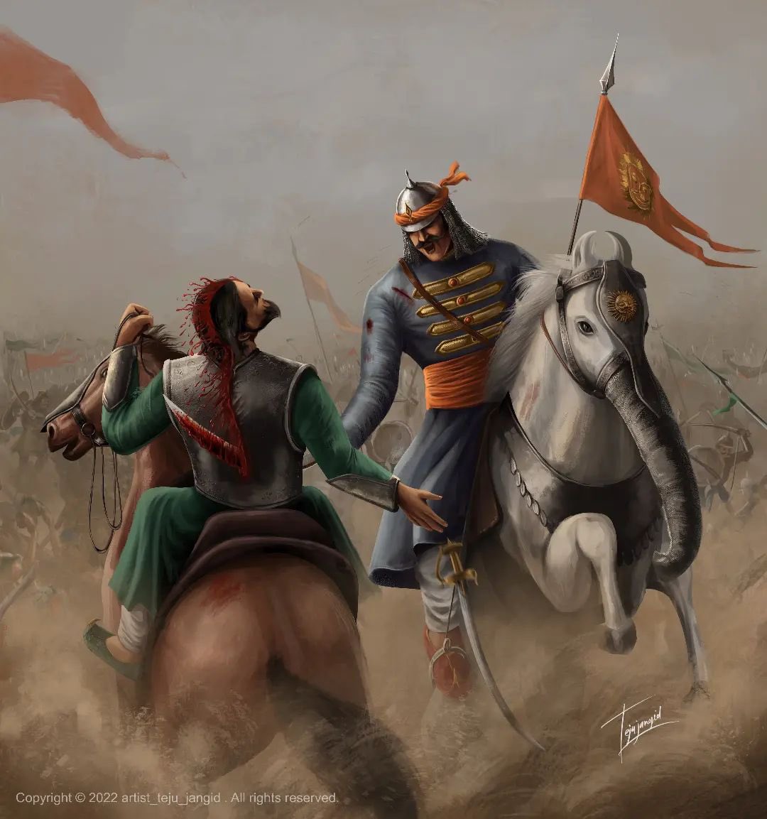 द्वंद्व कहां तक पाला जाए, युद्ध कहां तक टाला जाए, 
तू वंशज है राणा का, फेंक जहाँ तक भाला जाए।
#maharanapratapjayanti 
#जय_महाराणा_प्रताप
#maharanapratapjayanti