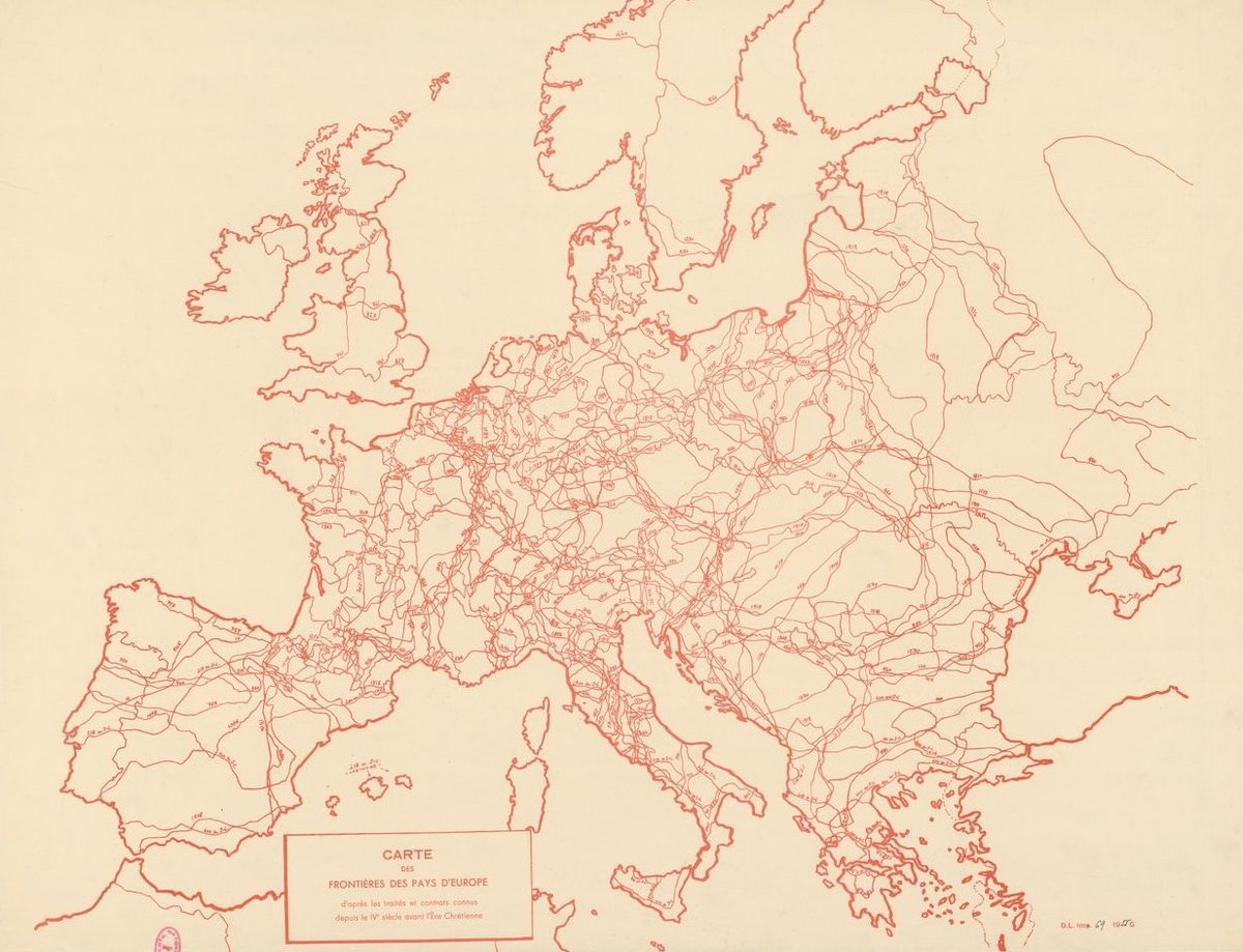 Gallica BnF (@gallicabnf) on Twitter photo 🇪🇺 Pour fêter la journée de l'Europe, Gallica vous ouvre sa collection de cartes représentant le vieux continent.
Retrouvez les tracés de toutes les frontières connues du IVe siècle avant notre ère au début du XXe siècle.
⏩c.bnf.fr/WOh 🇪🇺 Pour fêter la journée de l'Europe, Gallica vous ouvre sa collection de cartes représentant le vieux continent.
Retrouvez les tracés de toutes les frontières connues du IVe siècle avant notre ère au début du XXe siècle.
⏩c.bnf.fr/WOh