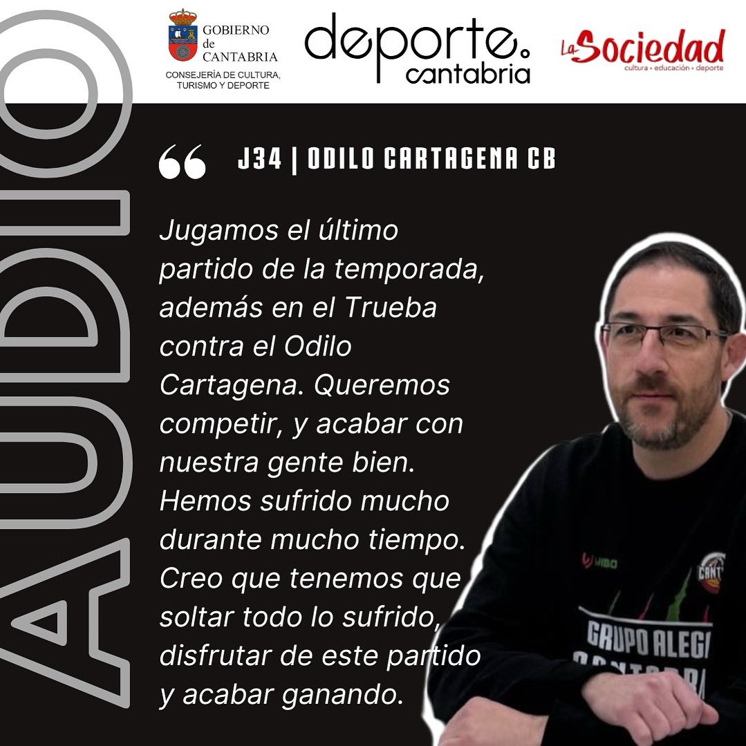 Grupo Alega Cantabria (@grupoalegacant) on Twitter photo 🎤Previa J34 #PrimeraFeb presentada por <a href="/cantabriaes/">Gobierno Cantabria</a> <a href="/DeportesGobCant/">Deporte de Cantabria</a> y La Sociedad| Declaraciones Lolo Encinas ❤💚
🔗 grupoalegacantabria.es/2025/05/09/24-…
#previa #baloncesto 🎤Previa J34 #PrimeraFeb presentada por <a href="/cantabriaes/">Gobierno Cantabria</a> <a href="/DeportesGobCant/">Deporte de Cantabria</a> y La Sociedad| Declaraciones Lolo Encinas ❤💚
🔗 grupoalegacantabria.es/2025/05/09/24-…
#previa #baloncesto