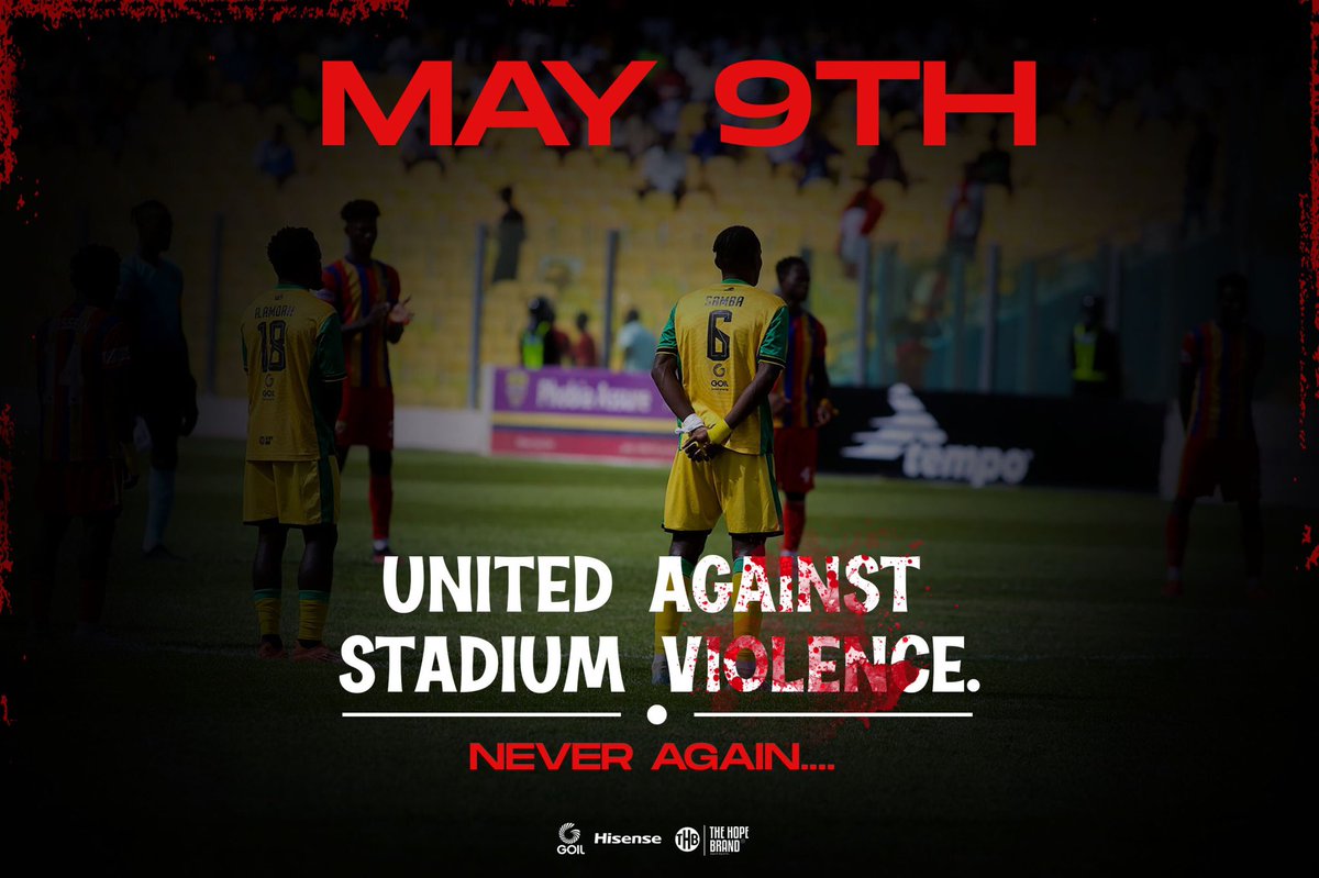 24 years ago today, a thick dark cloud engulfed our country, not from flames but from the tragedy of losing 126 innocent lives to a stadium disaster. 

As we observe this day in grief, we will continue to mourn our fallen sons and daughters and forever stand against any form of