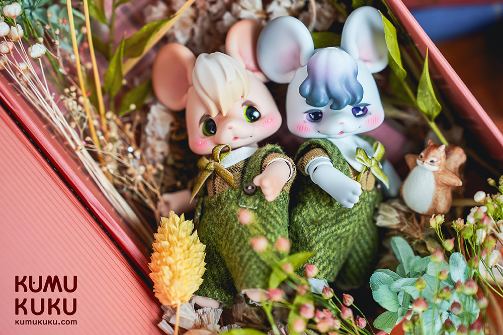 KUMUKUKU×MAKI Dollybird vol.39 한정 「Jammy Jam Emile」「Cheesy 