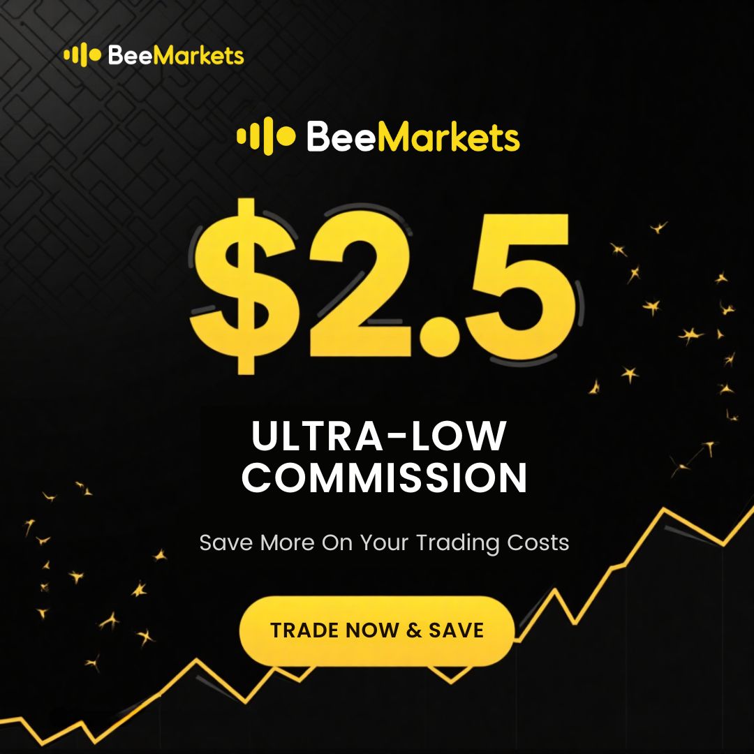 BeeMarketsltd's tweet photo. 💸 Commissions too high? Not at @BeeMarketsltd ! 💸
Trade with an incredibly low $2.5 per lot commission.

📈 Experience the BeeMarkets advantage and enhance your trading strategy.

🚀 Start saving on every trade: https://t.co/XzORbzyVE4

#BeeMarkets #lowcommission #bestexecution https://t.co/ktOK15Oda2
