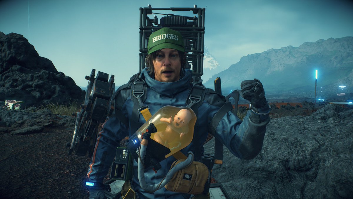 Les premières preview du jeu que j attend le plus cette année #DeathStranding2 #DeathStranding2OnTheBeach  m'ont rendu tellement impatient que j ai relancer le 1 #DeathStrandingPhotoMode ce jeu est un refuge pour moi. Merci #KojimaProductions  ❤️