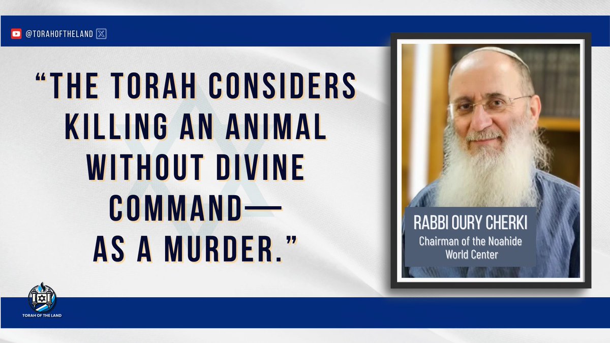 TorahOfTheLand's tweet photo. Is eating meat a sacred act or casual instinct?
For the Torah, it isn't neutral.
Watch to learn the reason.
#WeeklyTorahPortion https://t.co/i9NTLmigUM