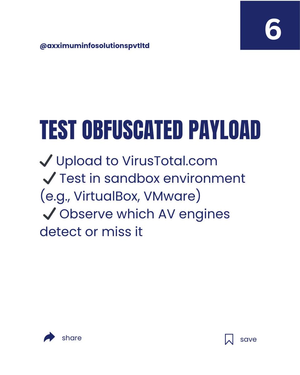 Anastasis_King's tweet image. Understanding Antivirus Evasion Through Code Obfuscation 🧠🛡️🧩

#CyberSecurity #Obfuscation #MalwareEvasion #EDRBypass #RedTeamEducation #InfoSec #EducationOnly #SecurityAwareness