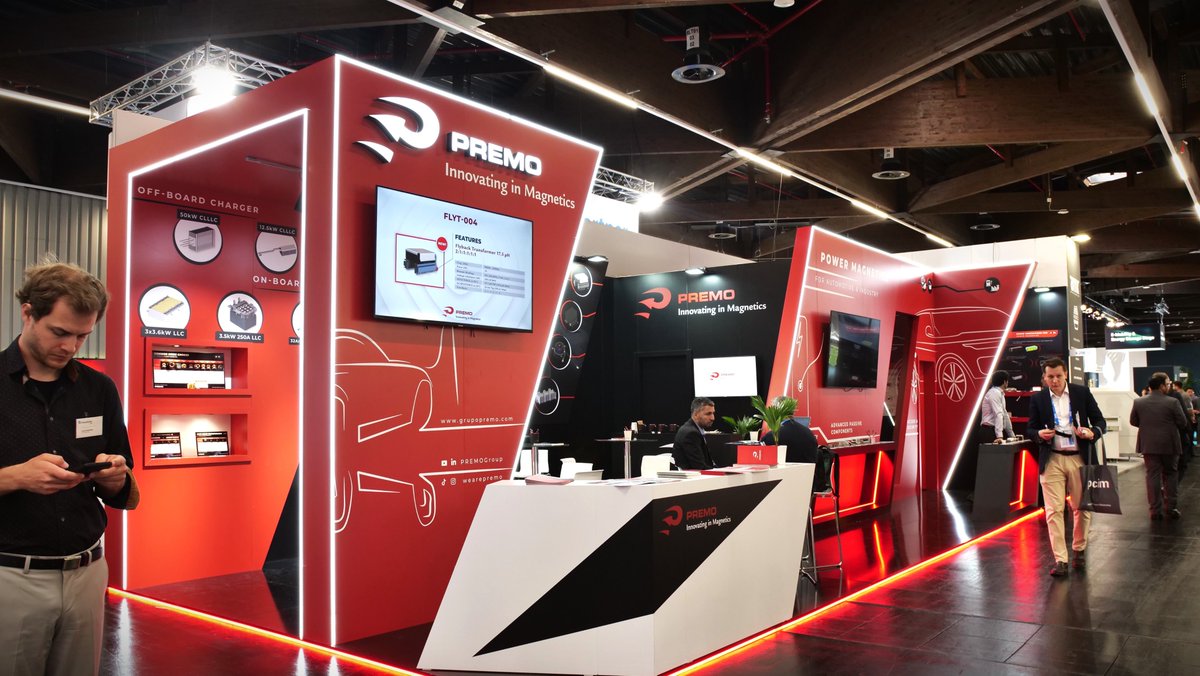 PCIM 2025 was a blast! 🚀

Huge thanks to everyone who visited the PREMO Group booth — great conversations, amazing energy, and tech innovation on full display!

Shoutout to our incredible team for making it all happen 💪

Until next time!

#PCIM2025 #PremoGroup #PowerElectronics