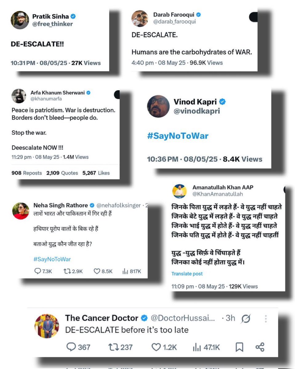 SanjayNaad's tweet photo. #IndiaPakistanWar के बीच यह महत्वपूर्ण है कि #OperationSindoor2 में पाकिस्तान को निपटाने के बाद आगे की “स्थायी समाधान” के लिए न केवल युद्ध के भौतिक पहलुओं का हीं विकल्प रखा जाये बल्कि उस "मानसिकता" की भी ‘सर्वनाश’ किया जाये जो इसके “जड़” में है⁦@PMOIndia⁩ ⁦@HMOIndia⁩ https://t.co/WfJoQn6K6M