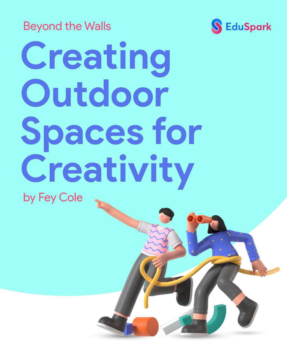 EduSpark (@edusparkworld) on Twitter photo Turn the outdoors into a creative classroom. Learn how to design outdoor spaces that spark imagination and support every child’s growth. Perfect for educators ready to take learning beyond four walls.
Start exploring today: eduspark.world/courses/creati…
<a href="/ColeFey/">Fey Cole Early Years 🙋🏻♀️ #FE #HE</a> Turn the outdoors into a creative classroom. Learn how to design outdoor spaces that spark imagination and support every child’s growth. Perfect for educators ready to take learning beyond four walls.
Start exploring today: eduspark.world/courses/creati…
<a href="/ColeFey/">Fey Cole Early Years 🙋🏻♀️ #FE #HE</a>