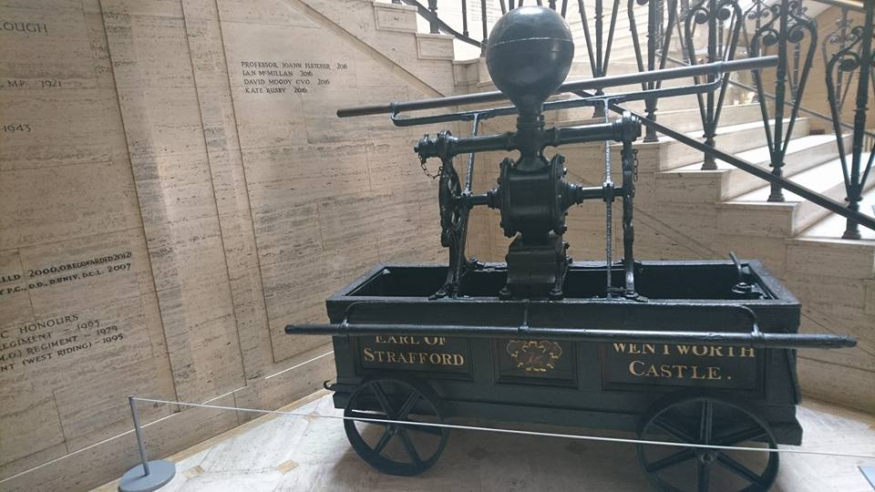 EBMuseum's tweet photo. #OnThisDay in 1785 Joseph Bramah invented the beer pump handle, cheers! 🍻

In the museum we have a couple of objects by Barnsley's most prolific inventor; a fire pump and one of his unpickable locks. https://t.co/0oXXtunvLz