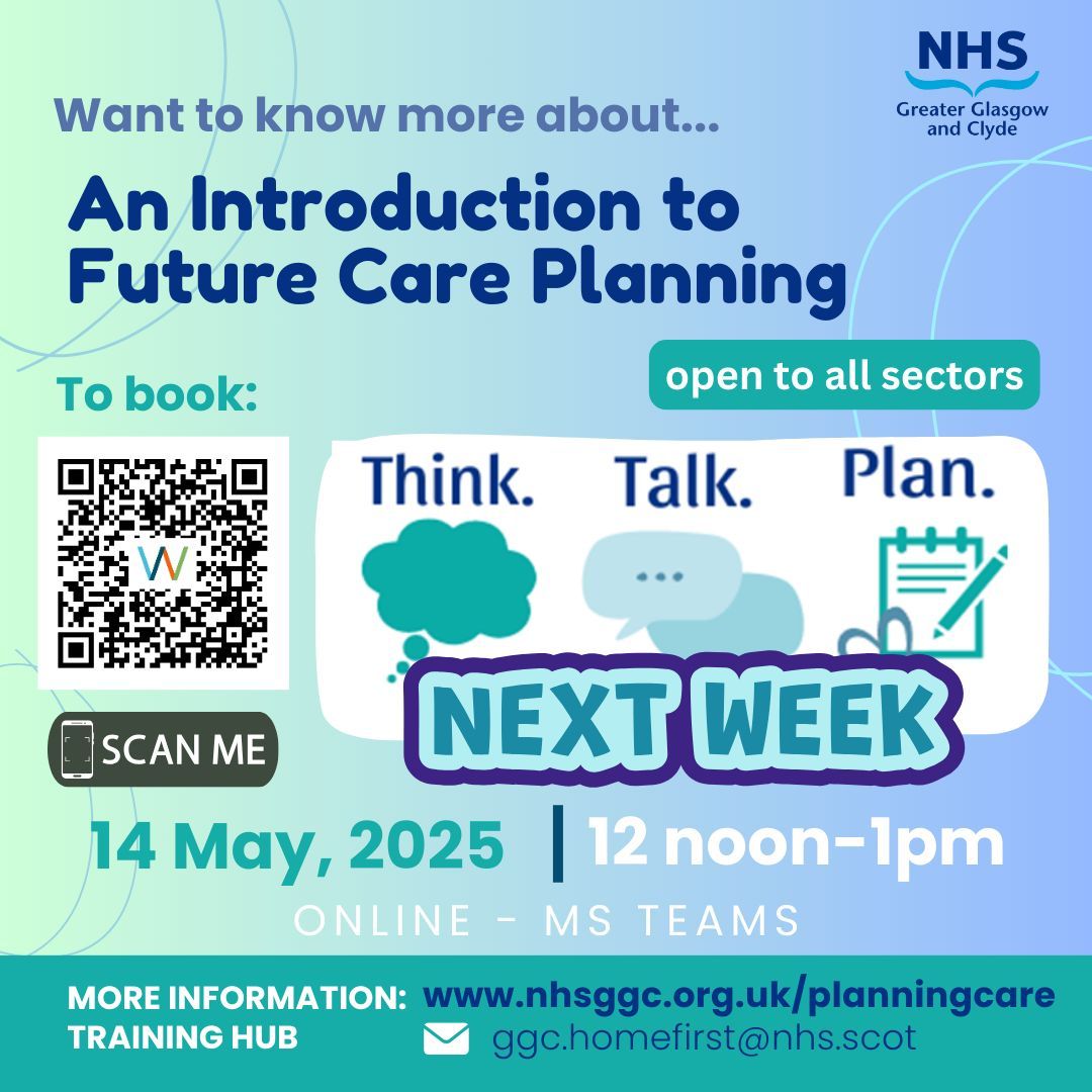 Future Care Planning is beneficial for everyone, regardless of age or life stage. Certain individuals may find it especially advantageous to plan ahead. Learn more ⬇

<a href="/EastDunHSCP/">East Dun HSCP</a> <a href="/GCHSCP/">Glasgow City HSCP</a> <a href="/WDCouncil/">West Dunbartonshire Council</a> <a href="/RenHSCP/">Renfrewshire Health and Social Care Partnership</a> <a href="/InverclydeHSCP/">Inverclyde HSCP</a> <a href="/erhscp/">East Renfrewshire Health & Social Care Partnership</a> @nhsggc

Book direct 👉 link.webropol.com/ep/fcpIntro140…