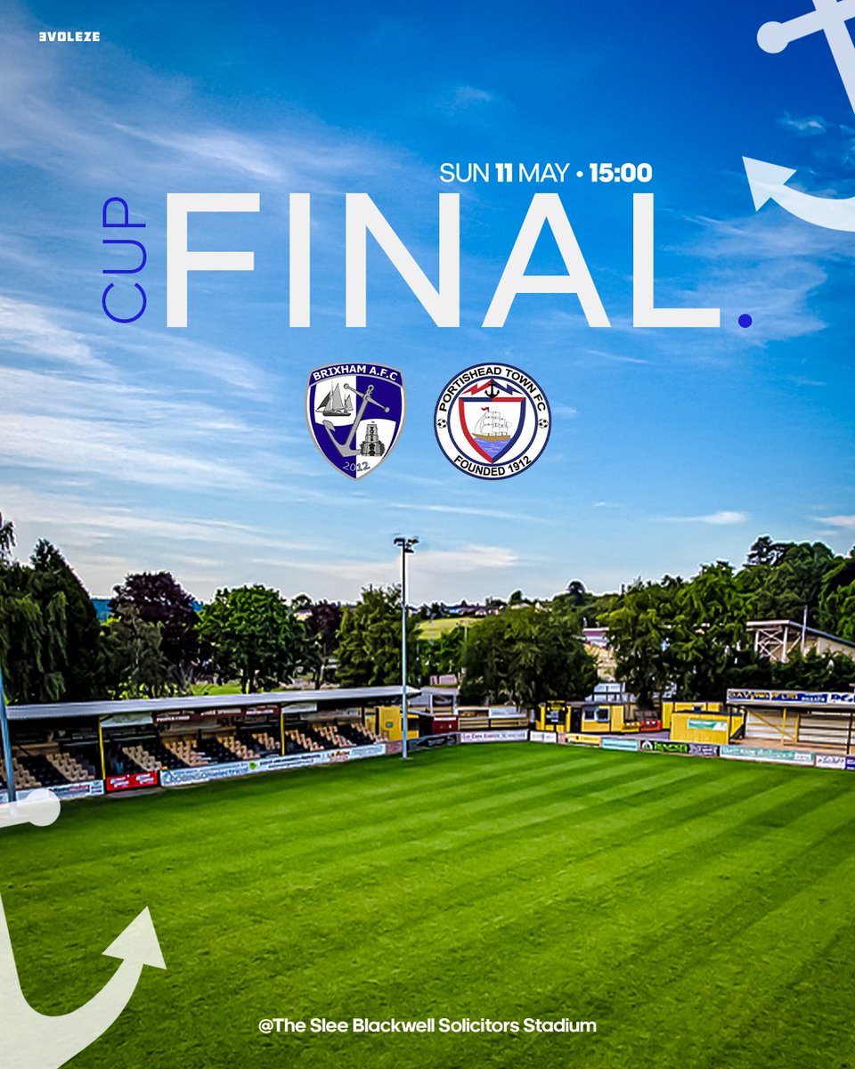 Brixham AFC (@brixhamafc) on Twitter photo Our last game of the season sees us take on <a href="/PortisheadTown/">Portishead Town FC ππ DOUBLE (C)</a> in the Les Phillips Cup final.
ποΈ Sunday 11th May
π 3pm
π Tiverton Town FC, EX16 6SG
<a href="/moreseafood/">More Seafood ltd</a>
<a href="/PumpTechLtd/">Pump Technology</a>
<a href="/BrixhamCasuals/">Brixham Casuals</a>
<a href="/Brixhamfishmkt/">Brixham Fish Market</a>
<a href="/swsportsnews/">South West Sports News</a>
<a href="/Jewson/">Jewson</a>
ππ€ππ€
BLUE ARMY Our last game of the season sees us take on <a href="/PortisheadTown/">Portishead Town FC ππ DOUBLE (C)</a> in the Les Phillips Cup final.
ποΈ Sunday 11th May
π 3pm
π Tiverton Town FC, EX16 6SG
<a href="/moreseafood/">More Seafood ltd</a>
<a href="/PumpTechLtd/">Pump Technology</a>
<a href="/BrixhamCasuals/">Brixham Casuals</a>
<a href="/Brixhamfishmkt/">Brixham Fish Market</a>
<a href="/swsportsnews/">South West Sports News</a>
<a href="/Jewson/">Jewson</a>
ππ€ππ€
BLUE ARMY