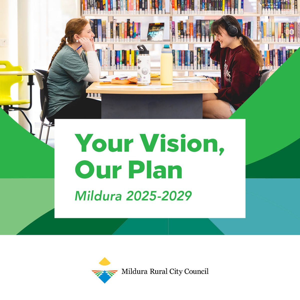 The Draft 2025 Community Vision Update and the Draft 2025-2029 Council Plan are now available for public comment. Visit yoursay.mildura.vic.gov.au/Your-Vision-Ou… to learn more and have your say online before Friday 23 May.
