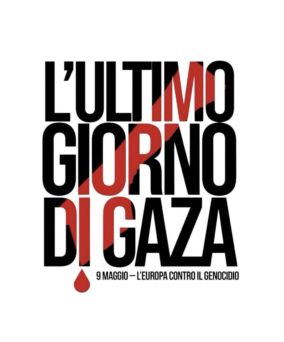 Stop al genocidio compiuto a Gaza nel silenzio complice dell'Europa, basta ipocrisia e silenzi di fronte ai massacri del governo criminale di Netanyahu. 

#gazalastday #ultimogiornodigaza