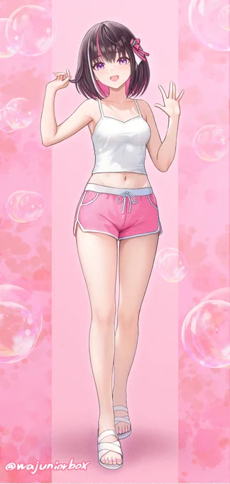 ショートヘア  AZKi 