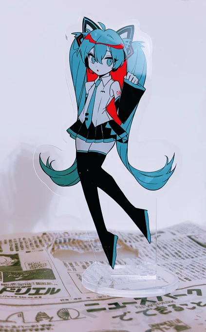 アクスタ作ったよ 