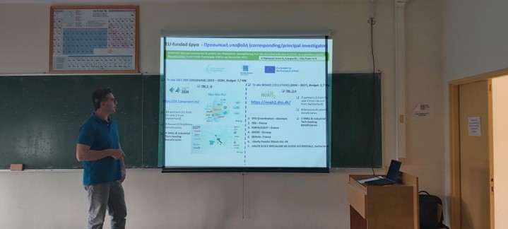 💡On May 6th, 2025, Dimitrios Niakolas from ITE FORTH delivered a post-graduate lecture at the Department of Chemistry, University of Ioannina.

The focus? Click here :linkedin.com/feed/update/ur…

#RenewableEnergy #FuelCells #EnergyStorage #Innovation #Sustainability #24_7ZEN