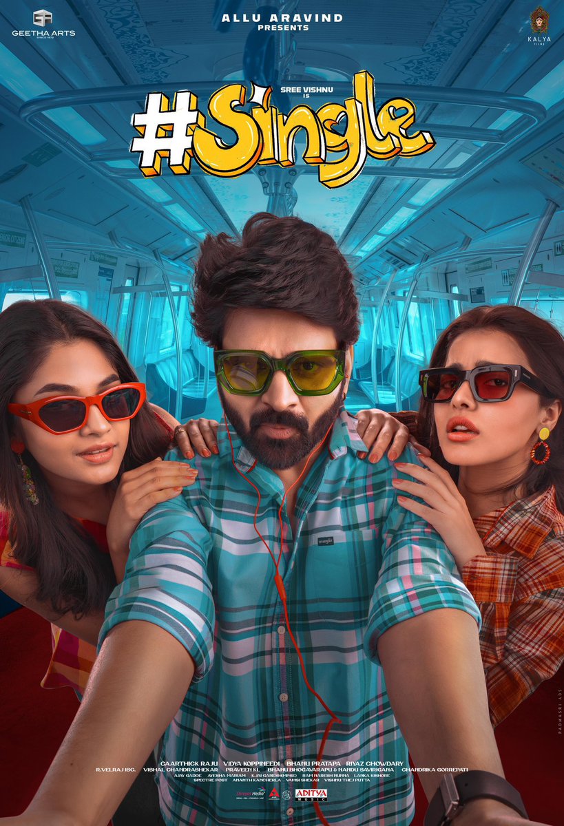 pavansadineni's tweet image. #Single is a hilarious ride! It’s been ages since I laughed out so loud in a theatre. Take your family or gang and have an absolute blast on the big screen 
 PURE FUN!!

#SingleMovie @sreevishnuoffl @GeethaArts