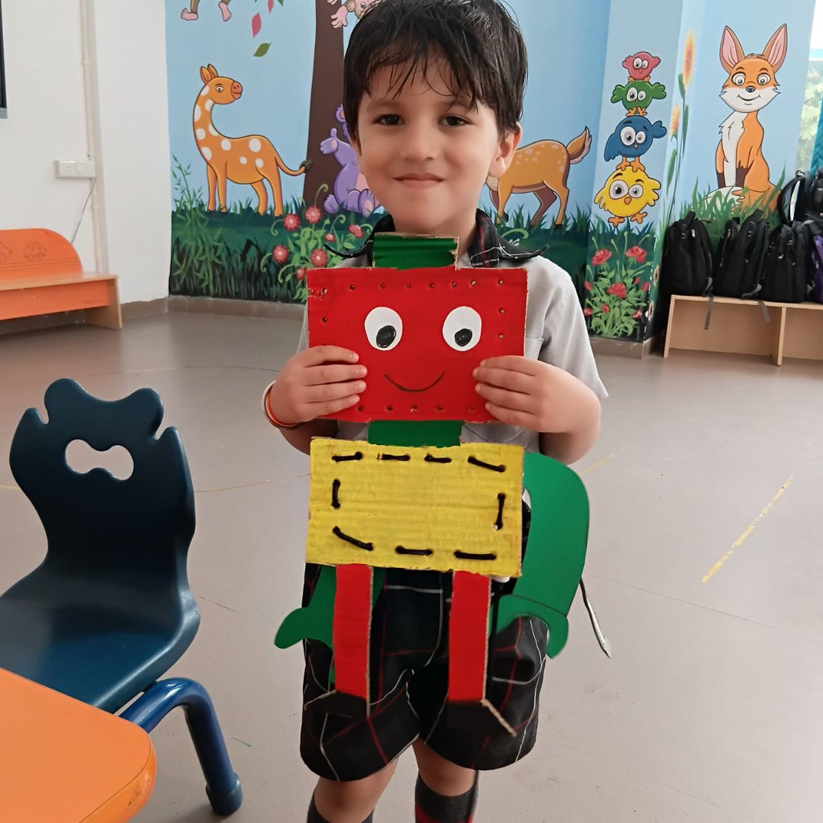 ODM_Intl_GRG's tweet image. 🧠✨ Tiny Hands, Big Ideas in Motion!

Our nursery stars turned threads into wonders with a fun-filled Robotic Weaving activity! 🎨🤖

#RoboticWeaving #EarlySTEM #FutureInnovators #CreativeKids #PreschoolAdventures #HandsOnLearning #NurserySTEM #LittleEngineers #ODMInternational