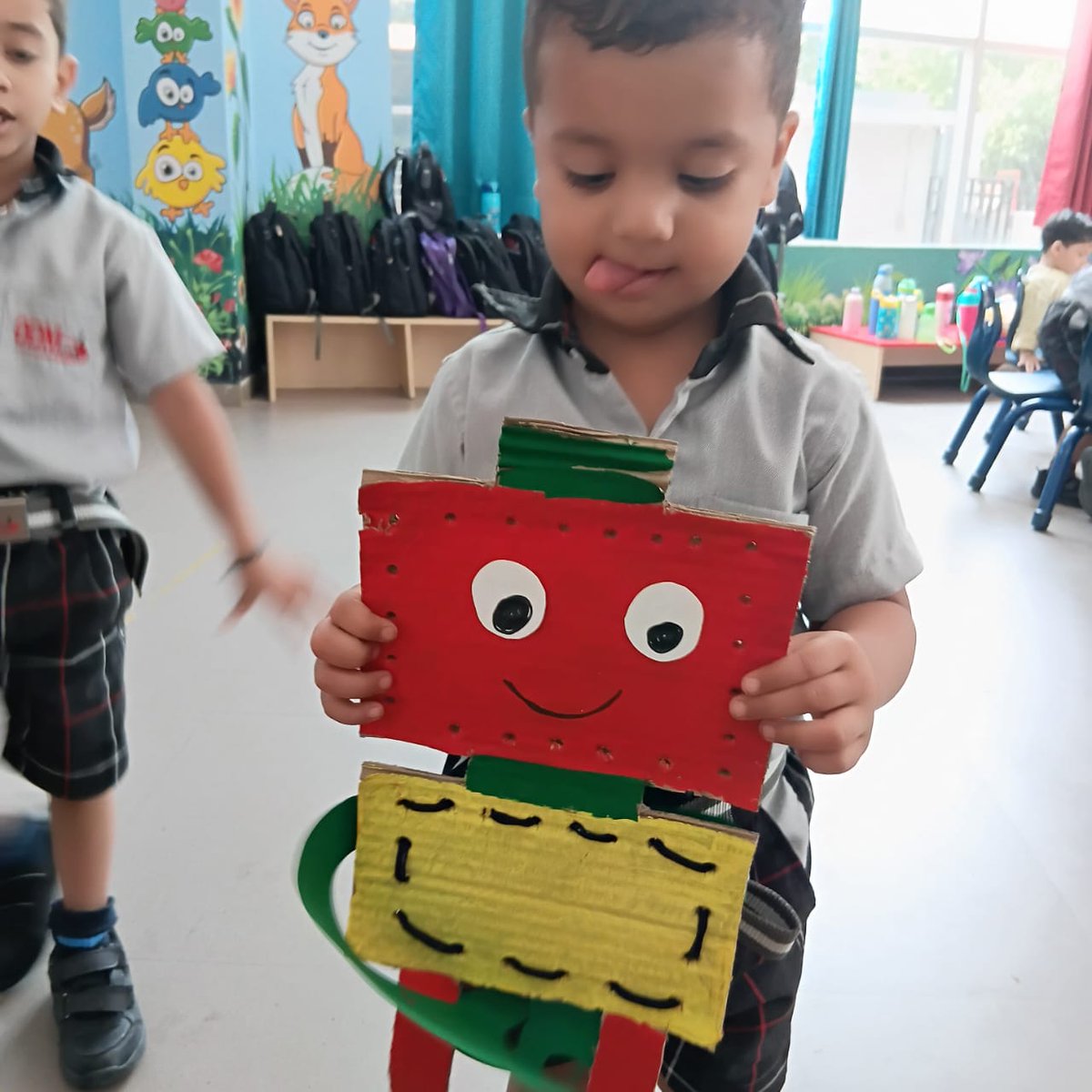 ODM_Intl_GRG's tweet image. 🧠✨ Tiny Hands, Big Ideas in Motion!

Our nursery stars turned threads into wonders with a fun-filled Robotic Weaving activity! 🎨🤖

#RoboticWeaving #EarlySTEM #FutureInnovators #CreativeKids #PreschoolAdventures #HandsOnLearning #NurserySTEM #LittleEngineers #ODMInternational